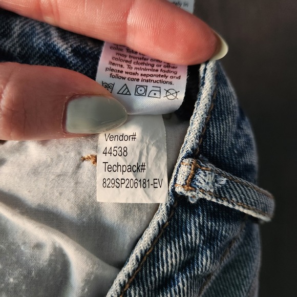 Pacsun Shorts Womens Size 26 High Rise Festival Shorts Distressed - Picture 10 of 12